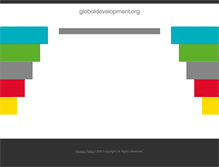 Tablet Screenshot of globaldevelopment.org